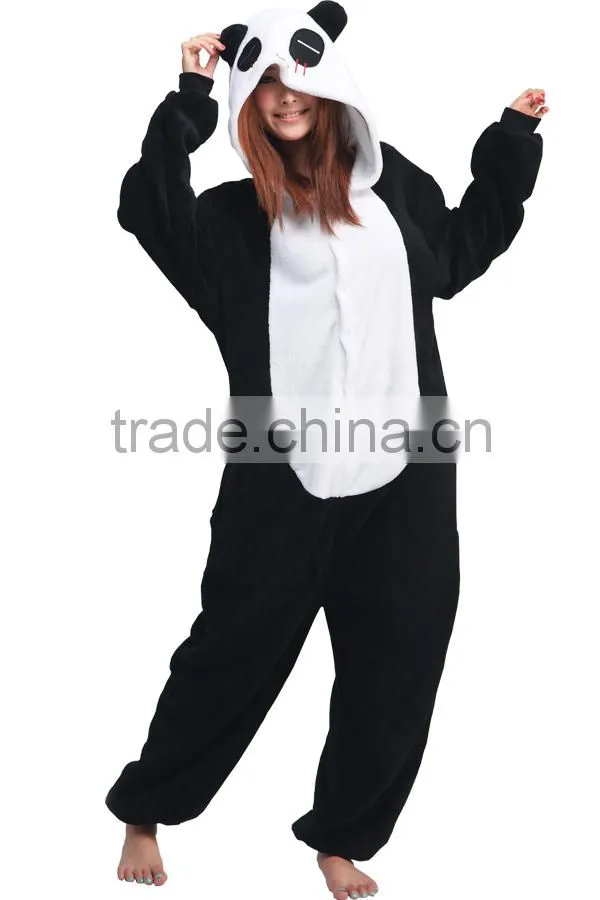 New Best Selling Panda Adult Animal Full Body Pajamas Party Costume