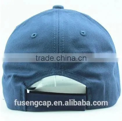 Custom Design plain embroidery cotton 6 panel custom baseball cap