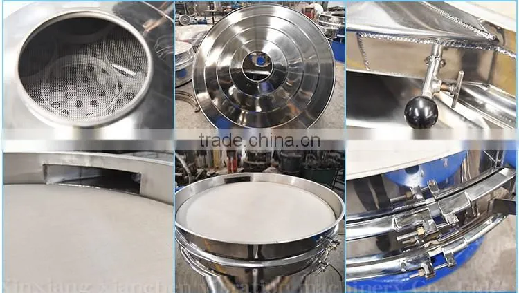 XianChen Western medicine powder processing rotary Vibrating Screen for hot sale