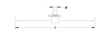Non Magnetic socket set Titanium Sliding T-Bar
