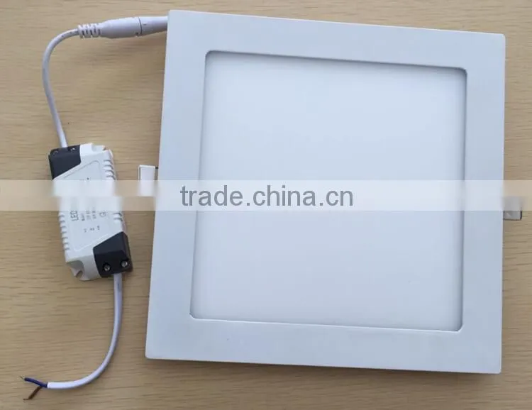 cheap price ultra thin recessed led downlight square 3w-24w