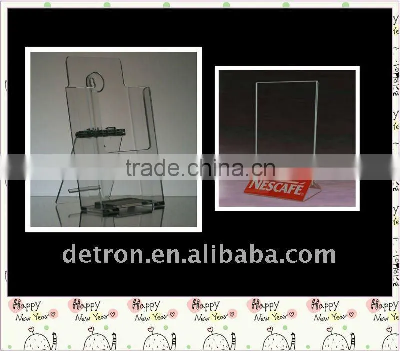 Cosmetic custom countertop display stand