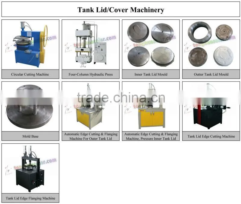 40 ton mechanical punch machine, heat pipe solar water heater production line
