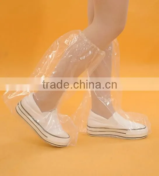 indoor non slip disposable plastic boot covers