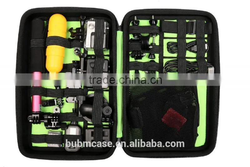 BUBM waterproof Outdoor Shockproof collection EVA Bag For Go pro Accessories case