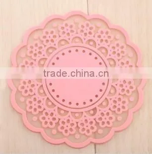 fashion silicone cup mug mat