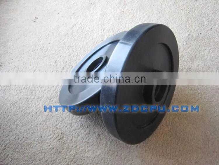 Small wear resistant cheap plastic pulley