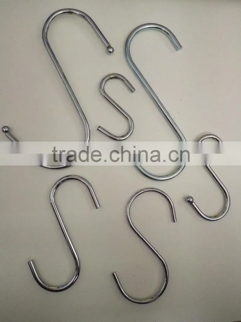 S shape Type Hook Kitchen Pot Pan Hanger ,S hook