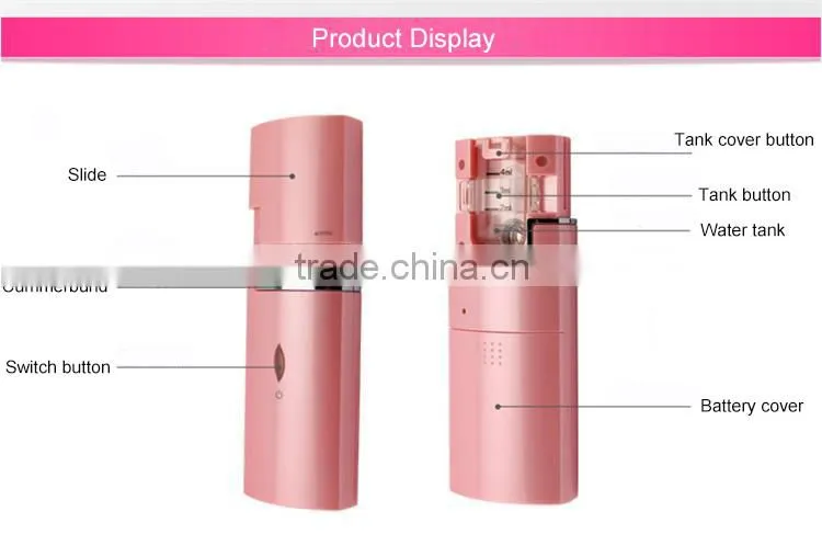 EveryLady 4ml battery negative ion face steamer