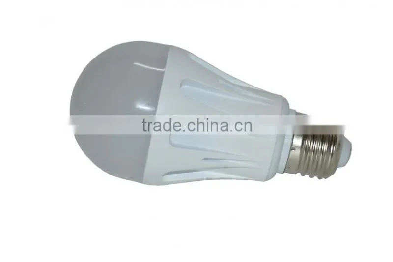 7watts Die Casting Painted White Elegant Appearance 5730SMD Led Bulb E27
