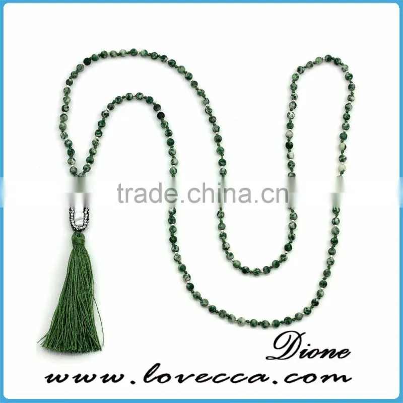 100pcs MOQ Beautiful stone jewelry for young girl natural gemstones necklaces
