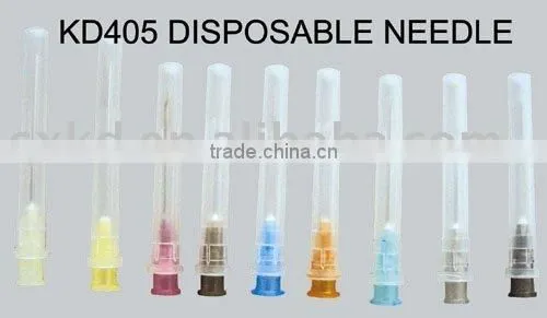 Factory price trustworthy Body Treatment needle gauge syringes