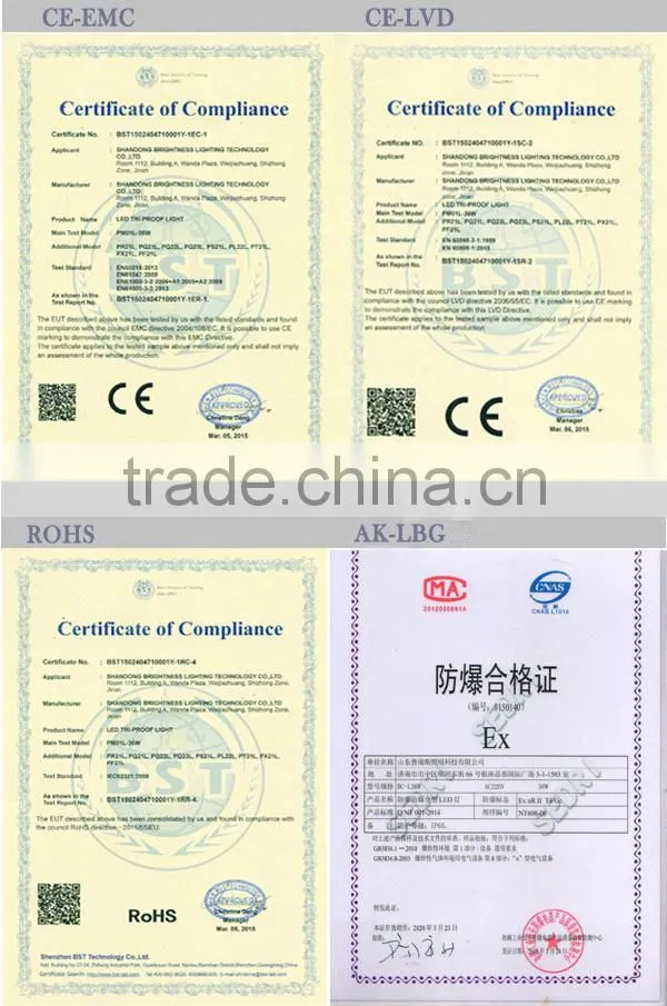 factory price anti-corrosion explosion-proof LED lamp