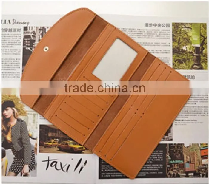 Personalized Design Pictures of Wallets for Women Wholesale Branded Leather Wallet