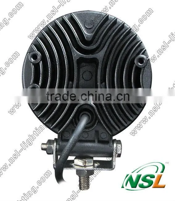 4 inch 27W LED Working Light Round Flood Beam Motorcycle Tractor Truck Trailer SUV JEEP Offroads Boat Work light 12V 24V