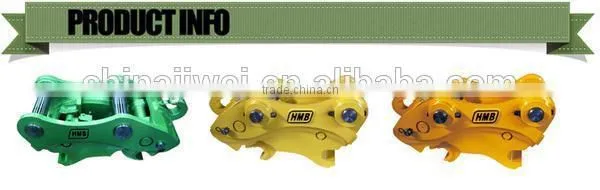 HMB17 30-40tons hydraulic quick hitch coupler for excavator