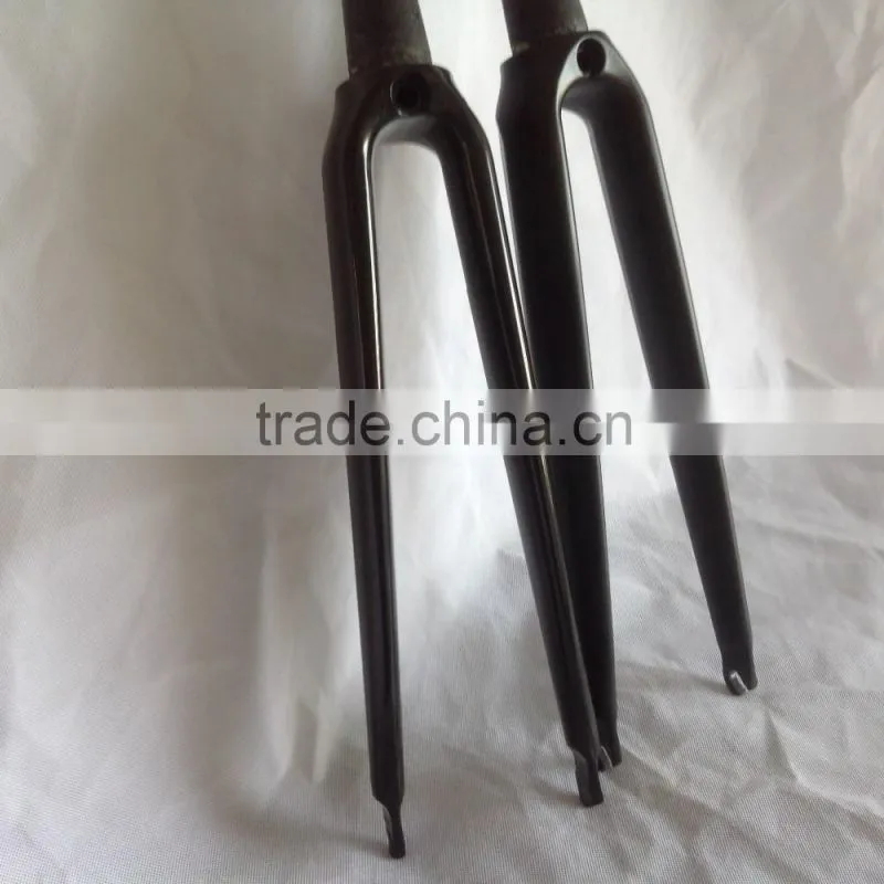 fixed gear carbon fork,700C carbon road bike fork