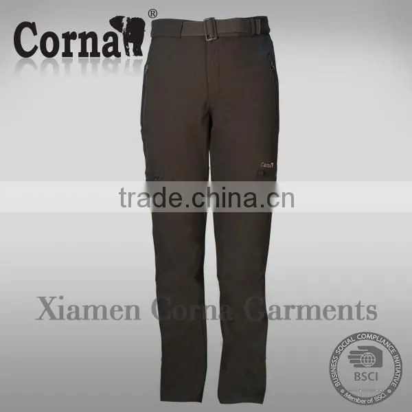 Latest fashion trends softshell outdoor mens sports polyester track pants