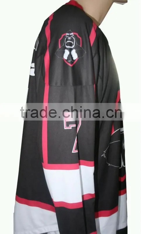 cheap sublimation reversible ice hockey uniform
