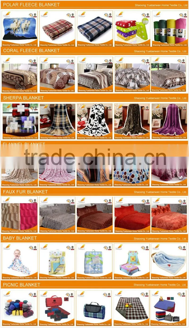 Plain and Hairy Thick Fleece Superior Blanket Fake Fur Blanket