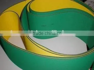 Conveyer belt plane transmission belt