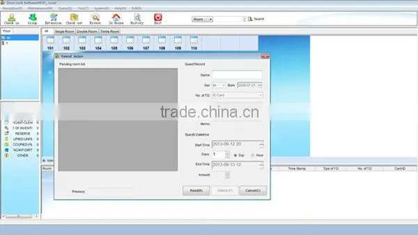 Smart rfid door lock manufacturer