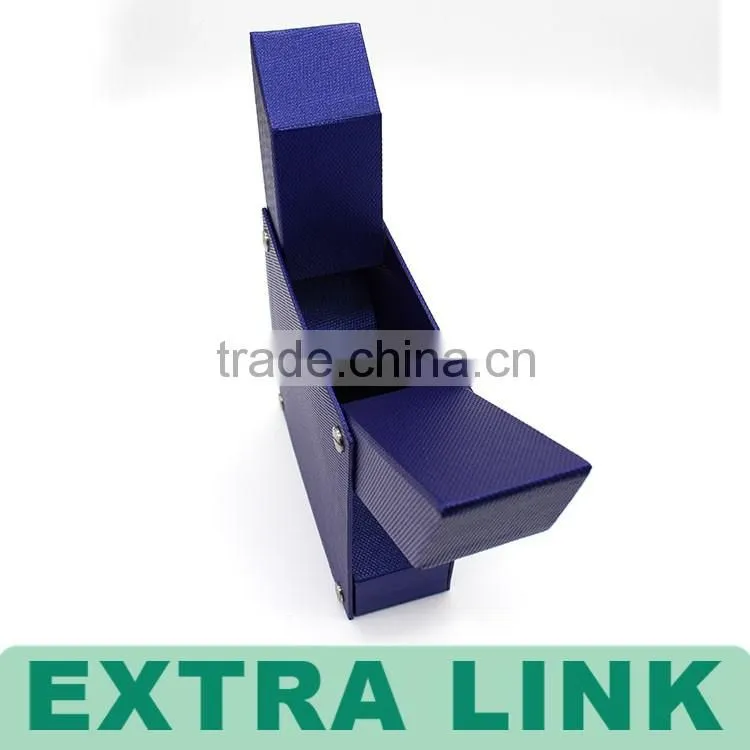 Custom Logo Printed Luxury Decorative Magnetic Cardboard Storage Box With Metal Eyelet