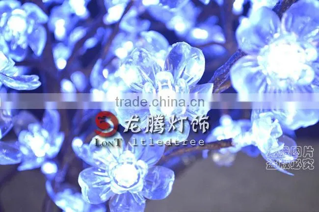 2014 Popular Green led cherry bonsai