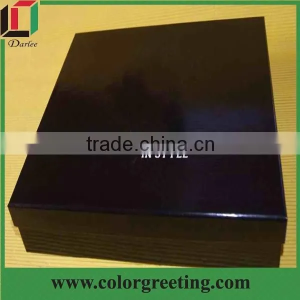 High quality custom logo printed cardboard paper shoe box wholesale
