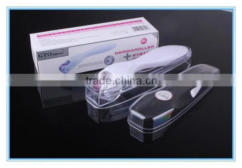 2015 GTO600 meso roller derma roller micro needle roller skin roller 0.2-3.0mm medical CE
