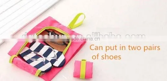 Simple style folding nylon Waterproof Storage Bags Travel Bag Housekeeping Shoes Clothes Bags