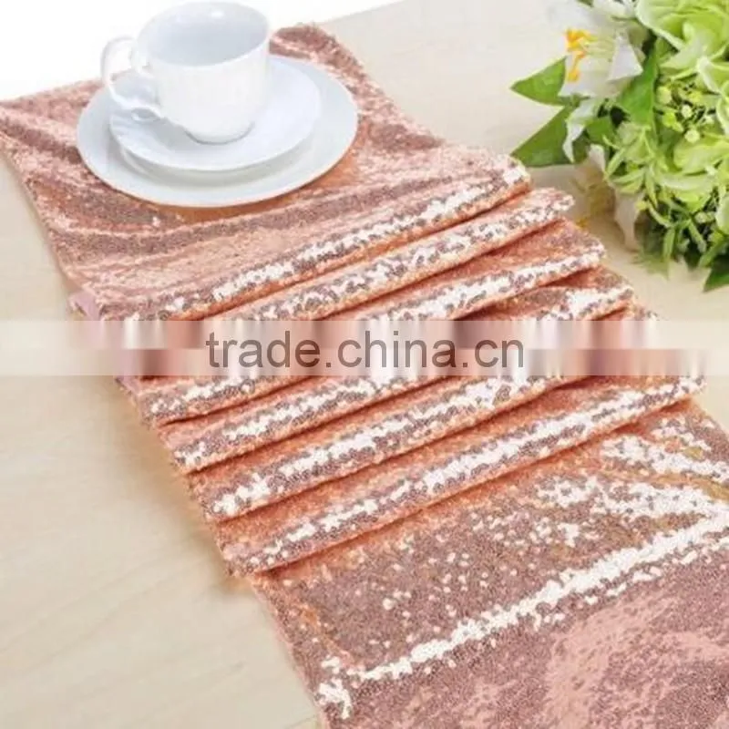 LGS028 solid color hot sale satin table runner for sale