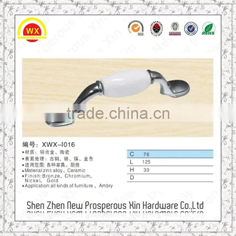 Wholesale high quality ceramic bedroom furniture handles