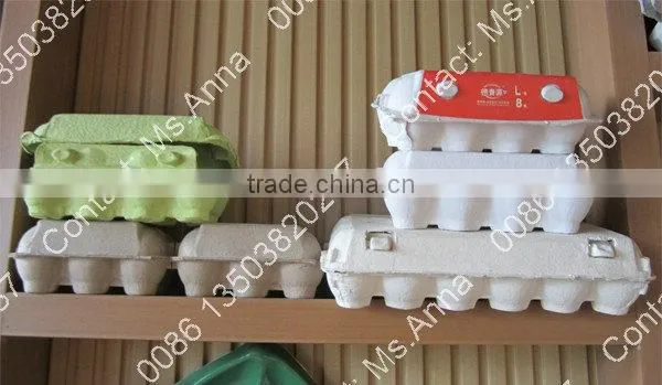 Recycled paper egg carton box making machine