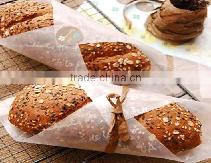Round and square and oblong type hamburger wrapping paper ,baking paper,silicon paper