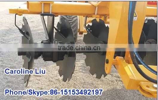 Heavy duty disc harrow with Greasable oil bath bearing assembly
