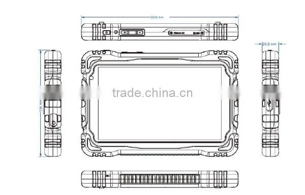 Android rugged tablet with rfid reader