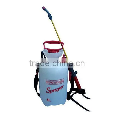 5L Plastic garden presssure sprayer with funel