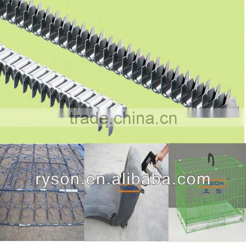 fence U-shape mattress concrete nails