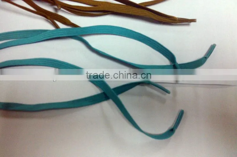 6mm-10 yellow hollow polypropylene rope flat/round elastic cords