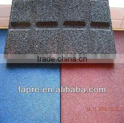 playground/outdoor rubber tiles 45mm