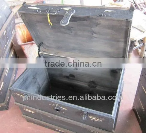 Old & Antique Big Size Wooden Treasure Box