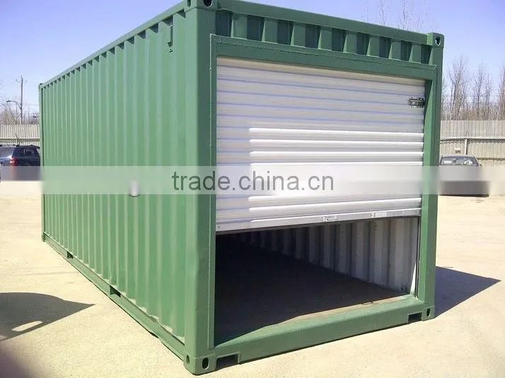 Flat roof Container garage