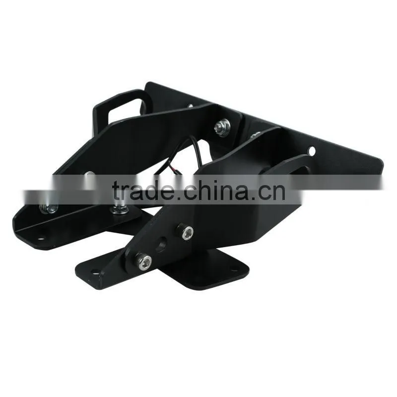 Motorcycle A Set License Plate Bracket For KAWASAKI Z 1000 2007-2009 2008 NEW