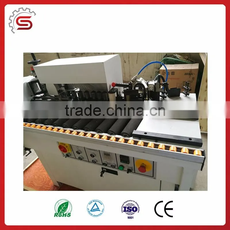 Small Size Linear Wood Edge Bander BJF115 Semi-automatic Edge Banding Machine for PVC
