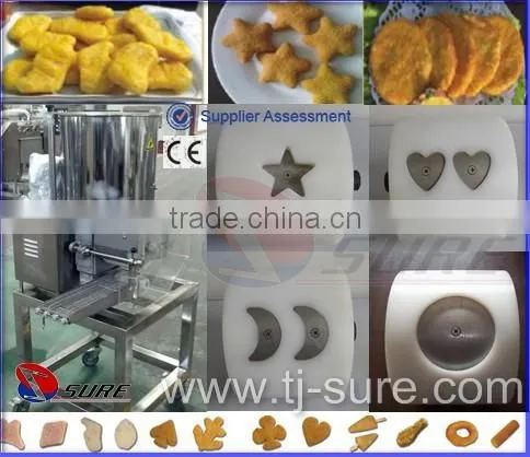 Stainlss Steel Dumpling/Chicken Nuggets/Union Ring Frying Machine
