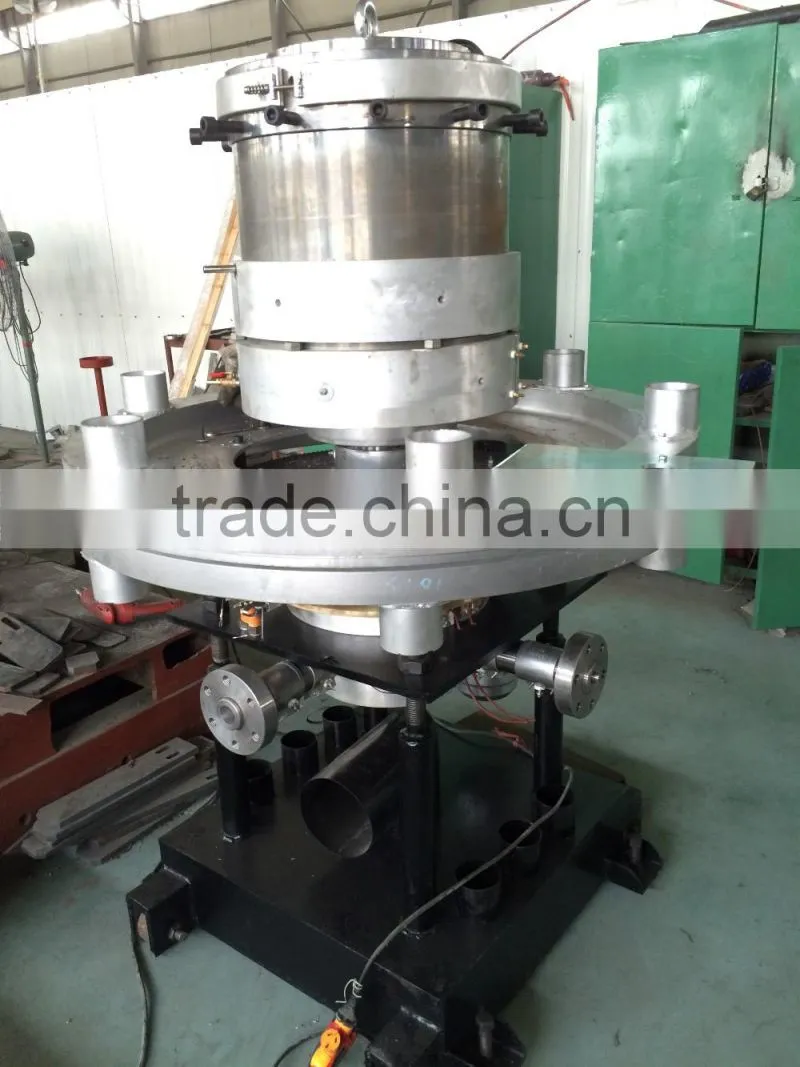 Blown film rotating die head