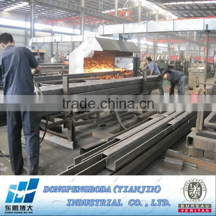 structural steel channel U channel sizes astm a36