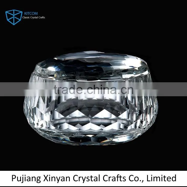 2016 Modern style round shape crystal clock with good prices