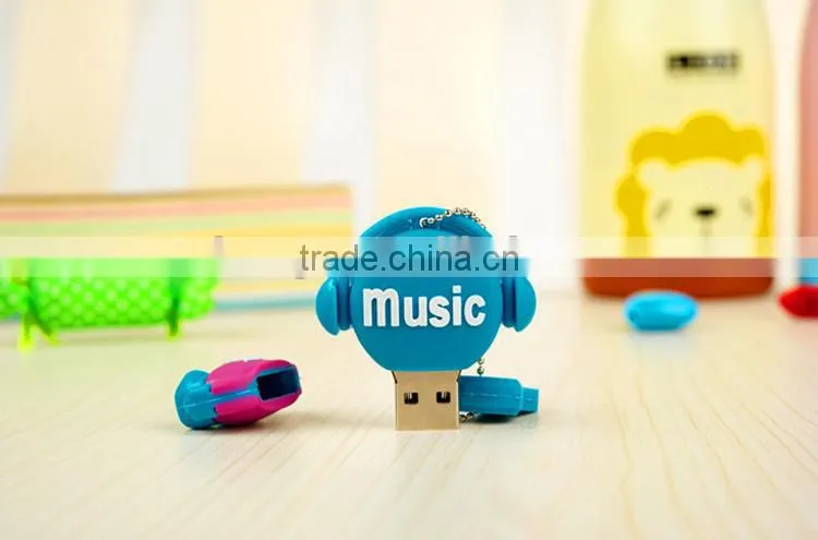 Promotion gift The new music man design usb flash drive 32MB to 128GB
